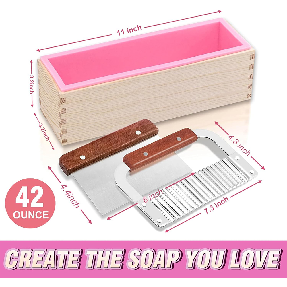 Rectangular Handmade Soap Mold - Soap Making Kit For Beginners ulasan dan harga