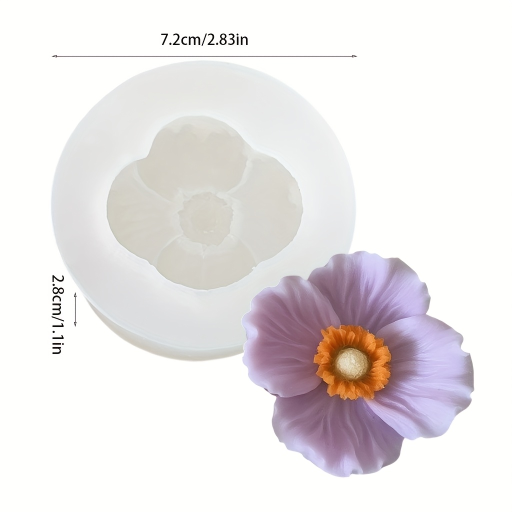 Flower Silicone Candle Mold, C - Soap Making Gifts ulasan dan harga