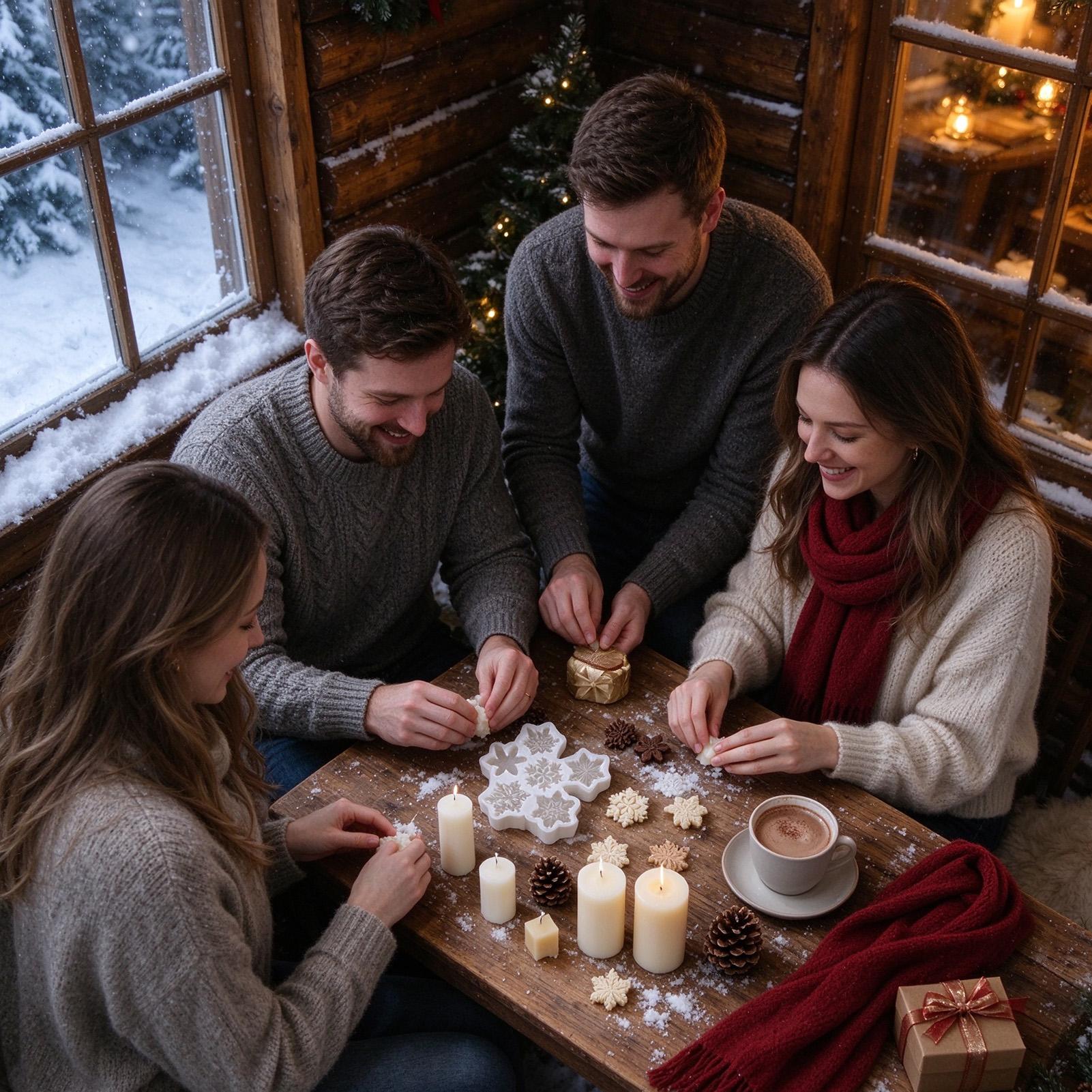 Christmas Snowflake Candle Sil - Soap Making Kit For Beginners ulasan dan harga