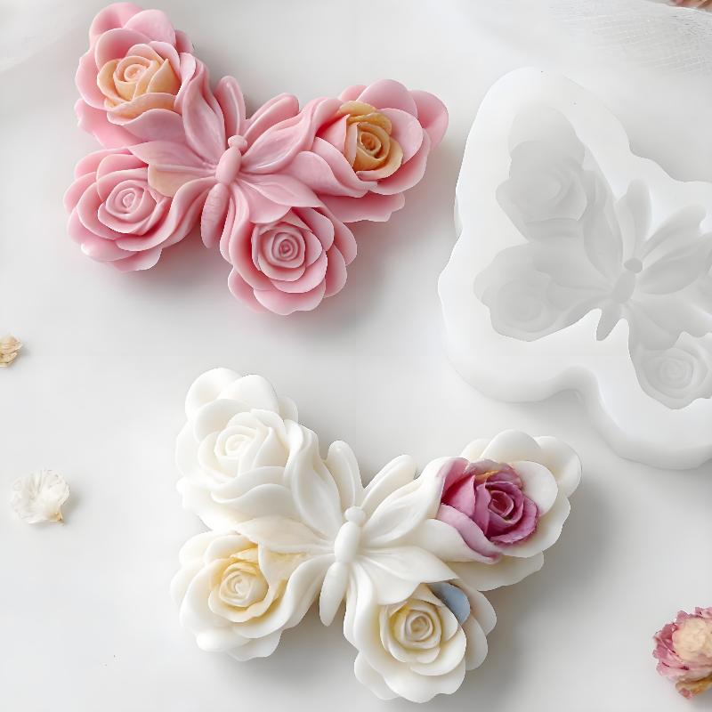 DIY Rose Butterfly Form Silico - Soap Making Instructions ulasan dan harga