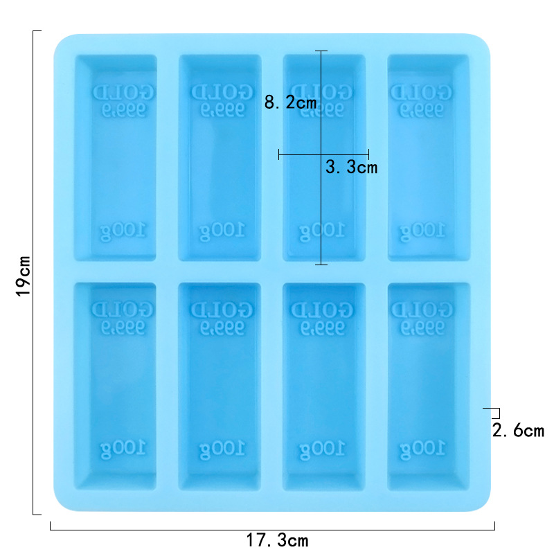 Gold Brick Silicone Mold For S - Soap Making Instructions ulasan dan harga